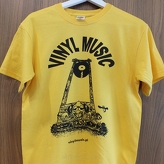 Koszulka T-shirt - vinylmusic (yellow)