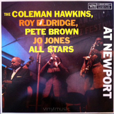 Coleman Hawkins, Pete Brown, Roy Eldridge, Jo Jones ‎– The Coleman Hawkins, Roy Eldridge, Pete Brown, Jo Jones All Stars At Newport