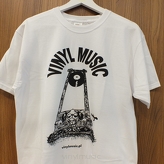 Koszulka T-shirt - vinylmusic (white)