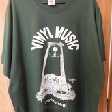 Koszulka T-shirt - vinylmusic (bottle green)