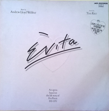 Andrew Lloyd Webber, Tim Rice ‎– Evita