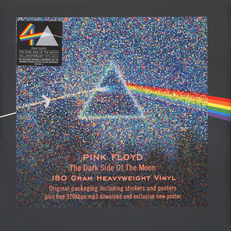 Pink Floyd - Vinilo The Dark Side Of The Moon 2011 - Remaster -Vinilo