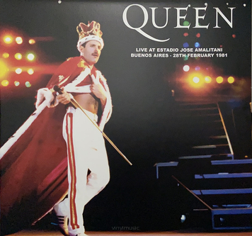 Queen ‎– Live At Estadio Jose Amalitani Buenos Aires - 28th February 1981