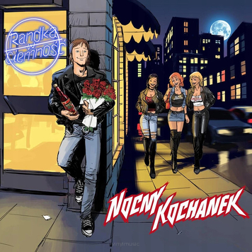 Nocny Kochanek ‎– Randka W Ciemność (white/blue)