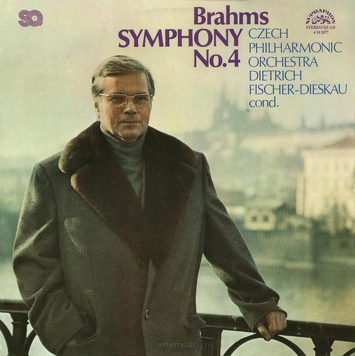 Czech Philharmonic Orchestra, Dietrich Fischer-Dieskau - Brahms ‎– Symphony No.4
