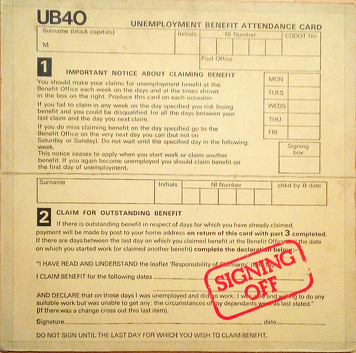 UB40 ‎– Signing Off