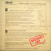 UB40 ‎– Signing Off
