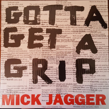 Mick Jagger ‎– Gotta Get A Grip / England Lost